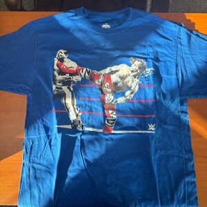 WWE Blue Graphic T-Shirt